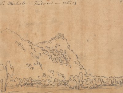Saint Michele, Piedmont, October 18 by John Robert Cozens